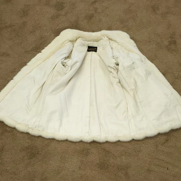 Natural Tourmaline Mink Fur Jacket